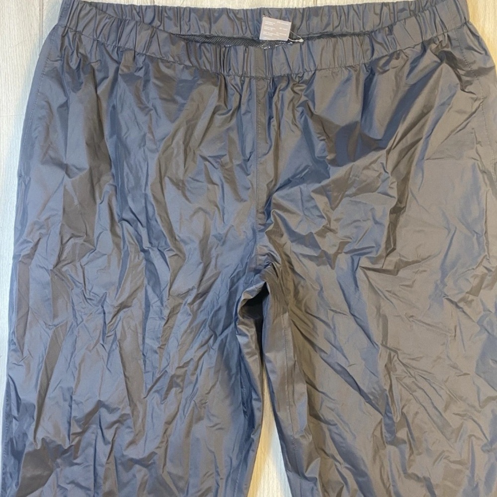 Columbia Pants Womens 3X Black Storm Surge Omni Tech Mesh Lined Logo NWT
